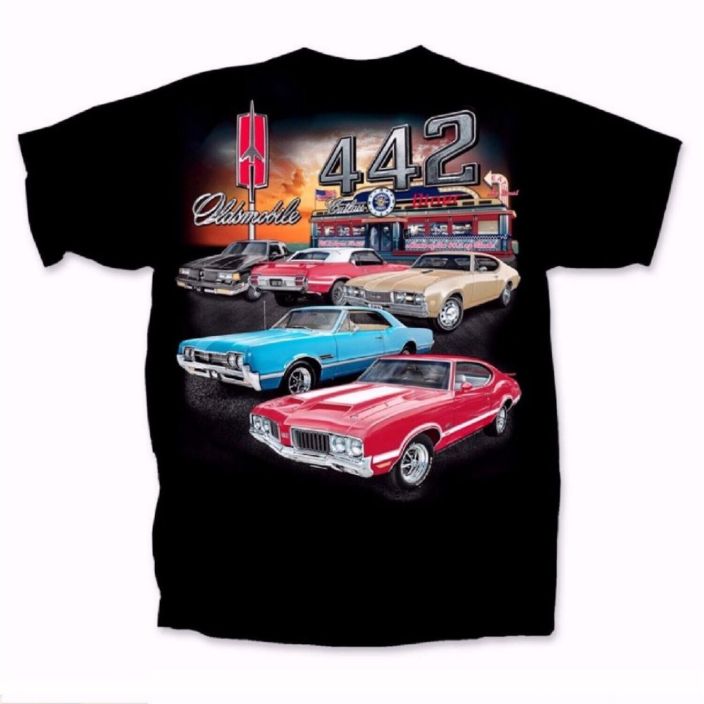 Oldsmobile 442 Collection Short Sleeve T-Shirt - NEW Fast Ship